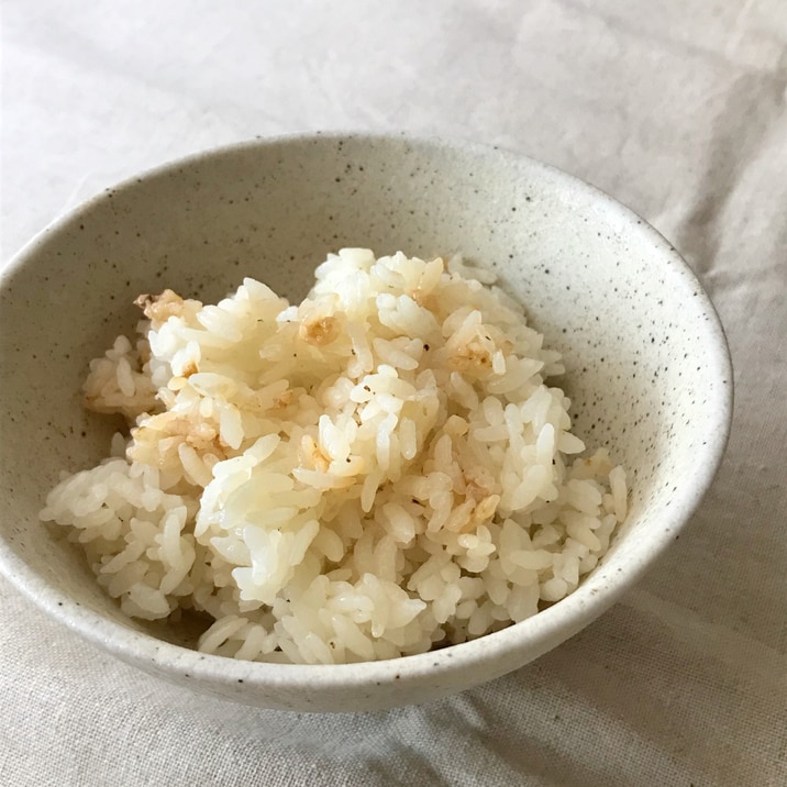 鶏大根の煮汁リメイク＊炊き込みご飯